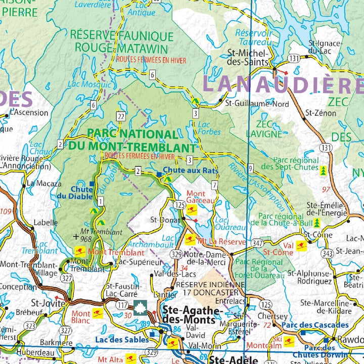 Carte routière n° 760 - Québec | Michelin carte pliée Michelin 