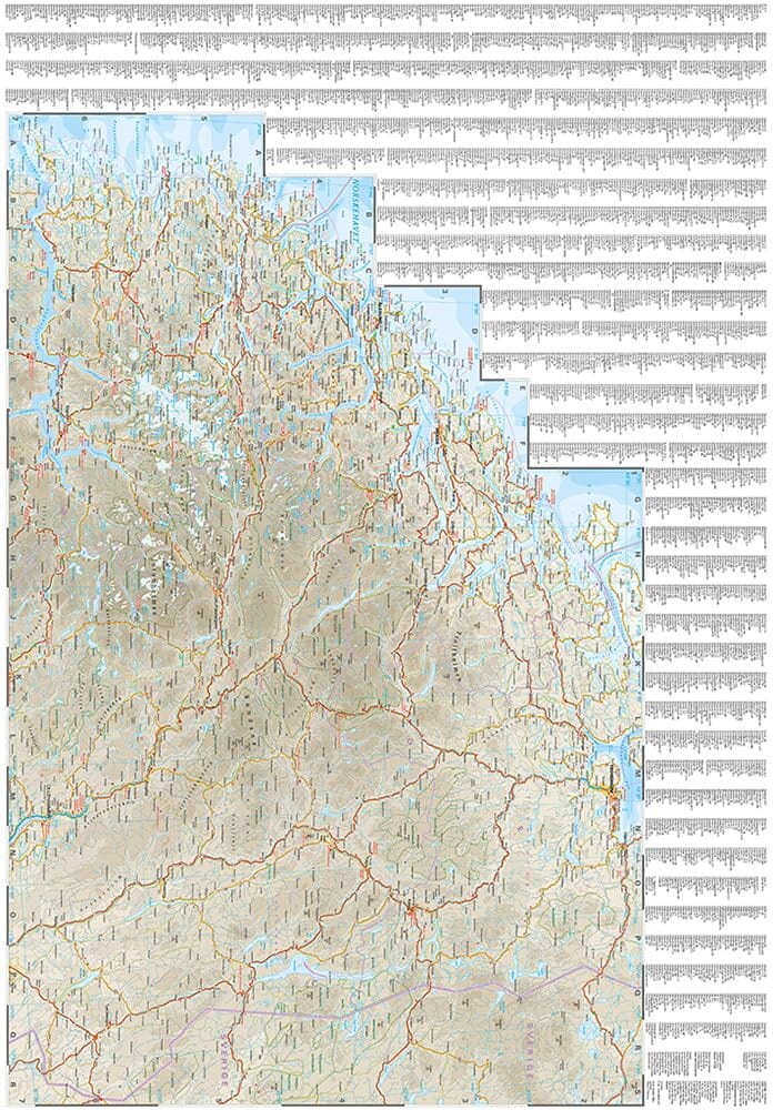 Carte routière - Norvège Sud | Reise Know How carte pliée Reise Know-How 