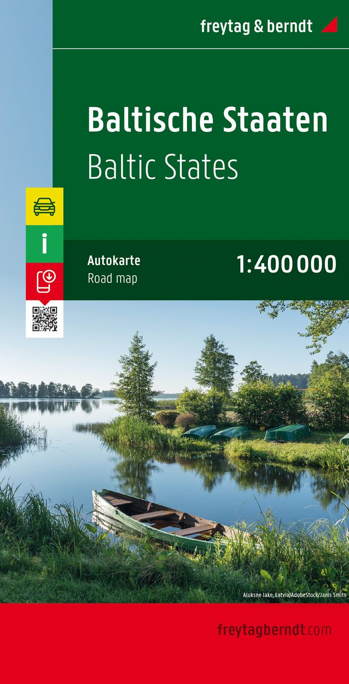 Carte routière - Pays Baltes | Freytag & Berndt carte pliée Freytag & Berndt 