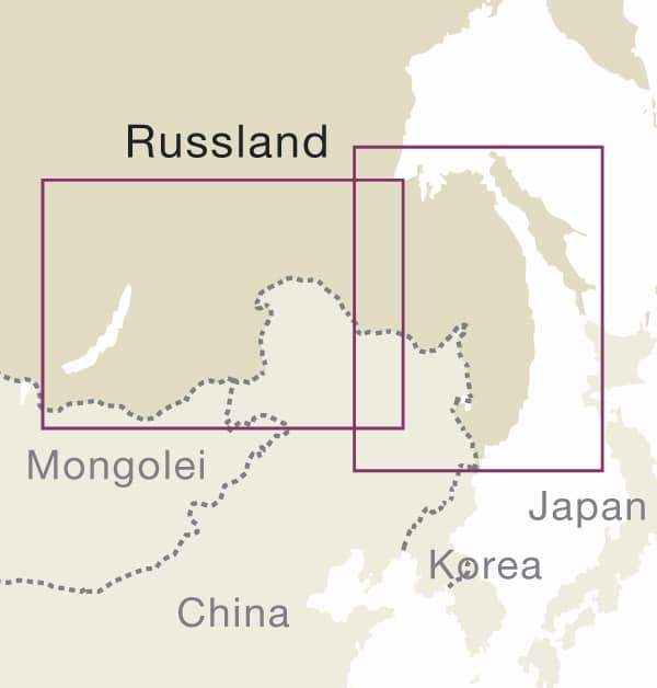 Carte routière de l'est de la Russie (du lac Baïkal à Vladivostok) | Reise Know How - La Compagnie des Cartes