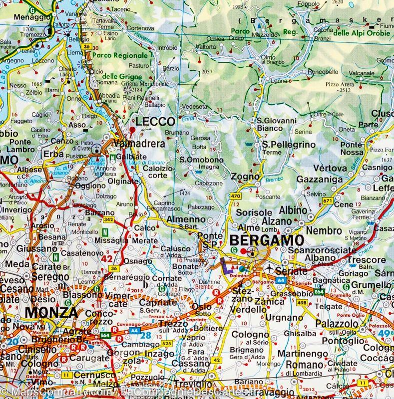 Carte routière de la Suisse | Freytag & Berndt - La Compagnie des Cartes