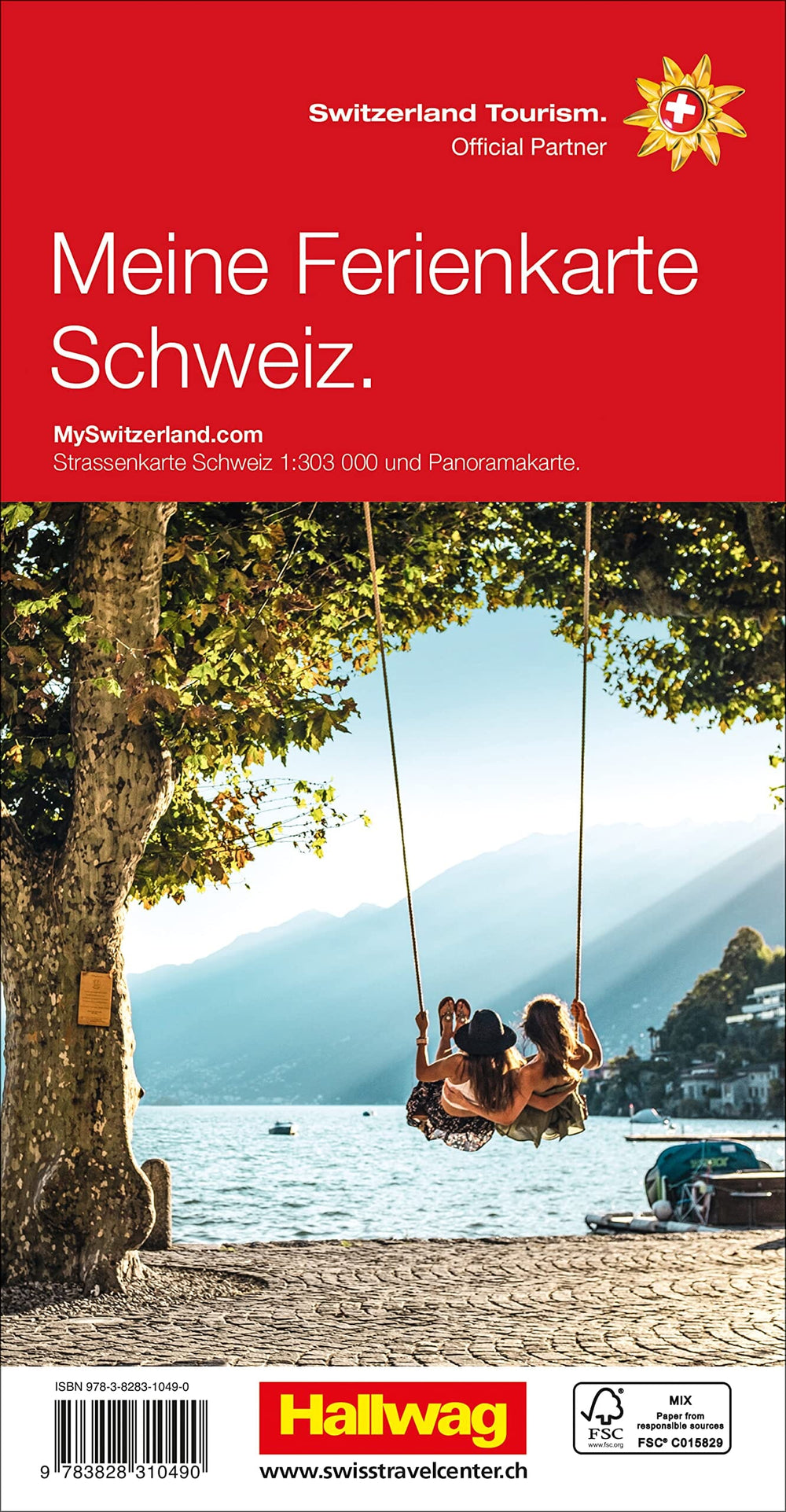 Carte routière - Suisse, ma carte des vacances | Hallwag carte pliée Hallwag 