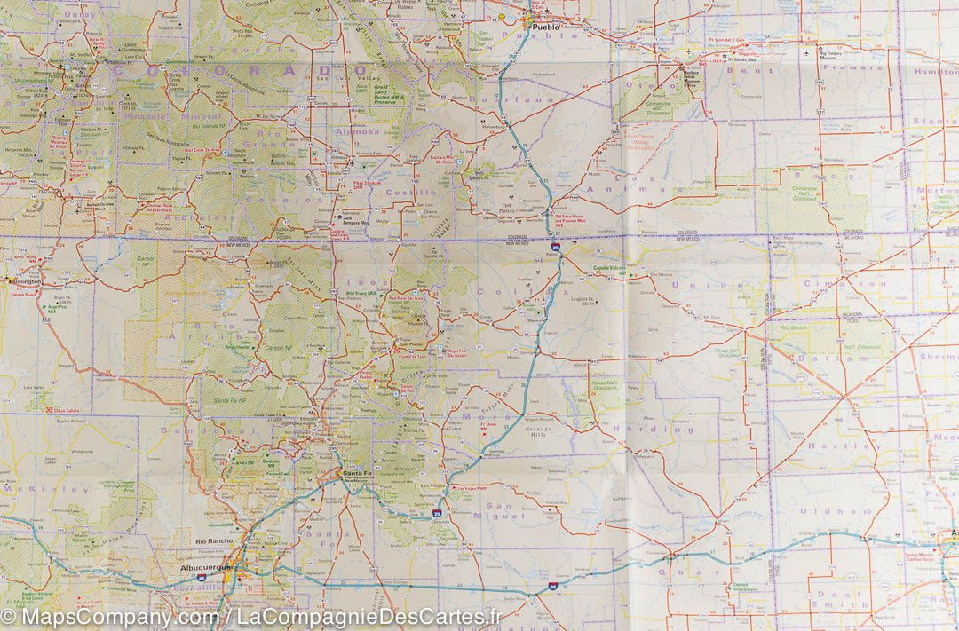 Carte routière USA n° 7 - USA Sud-ouest | Reise Know How carte pliée Reise Know-How 