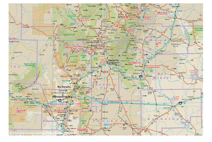 Carte routière USA n° 7 - USA Sud-ouest | Reise Know How carte pliée Reise Know-How 