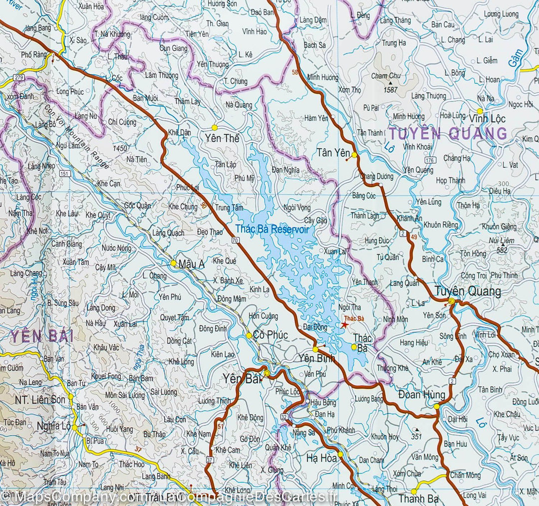 Carte routière - Vietnam Nord | Reise Know How carte pliée Reise Know-How 