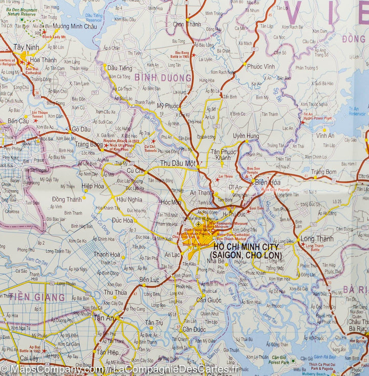Carte routière - Vietnam Sud | Reise Know How carte pliée Reise Know-How 
