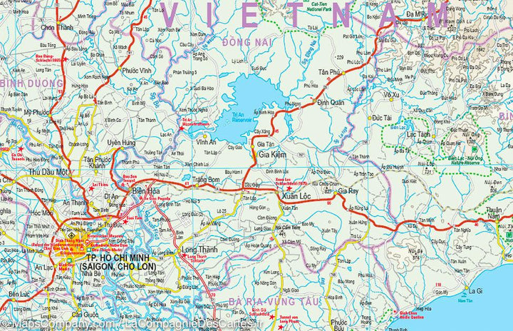 Carte routière - Vietnam Sud | Reise Know How carte pliée Reise Know-How 
