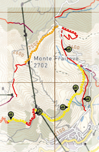 Carte Supertrail - Val di Susa, Piemonte | Supertrail Map carte pliée Supertrail Map 