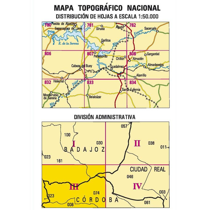 Carte topographique de l'Espagne n° 0807.3 - Zahurdones | CNIG - 1/25 000 carte pliée La Compagnie des Cartes - Le voyage et la randonnée 