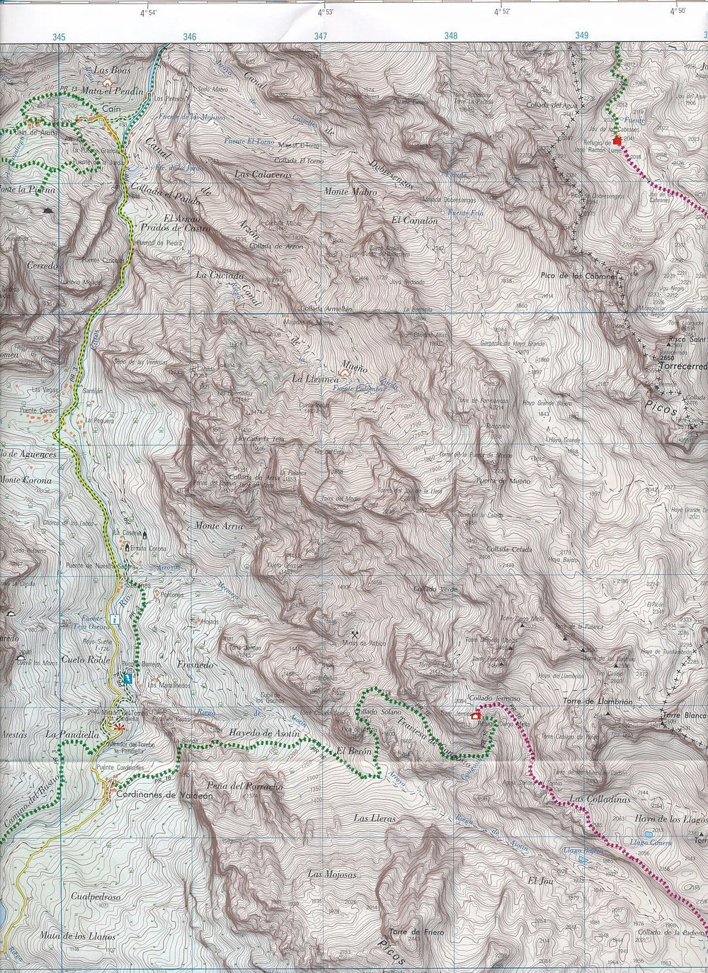 Carte topographique de l'Espagne - Parc national des Picos de Europa (3 cartes + guide) | CNIG carte pliée CNIG 
