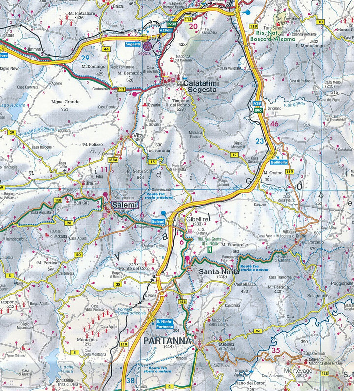 Cartes détaillées - Sicile Est & Ouest | Freytag & Berndt carte pliée Freytag & Berndt 