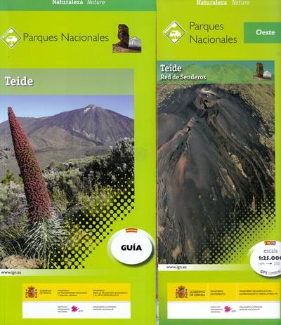 Cartes & guide de randonnées - Parc national du Teide (Tenerife) | CNIG carte pliée CNIG 