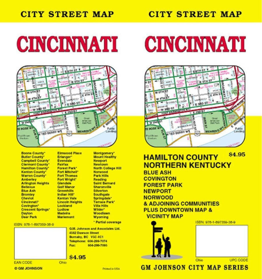 Cincinnati - Ohio | GM Johnson Road Map 