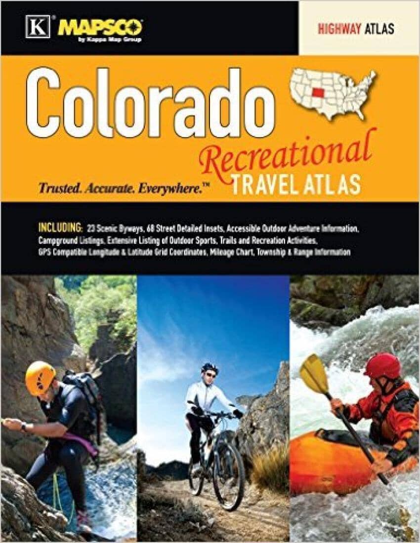 Colorado, Recreational Travel Atlas by Kappa Map Group