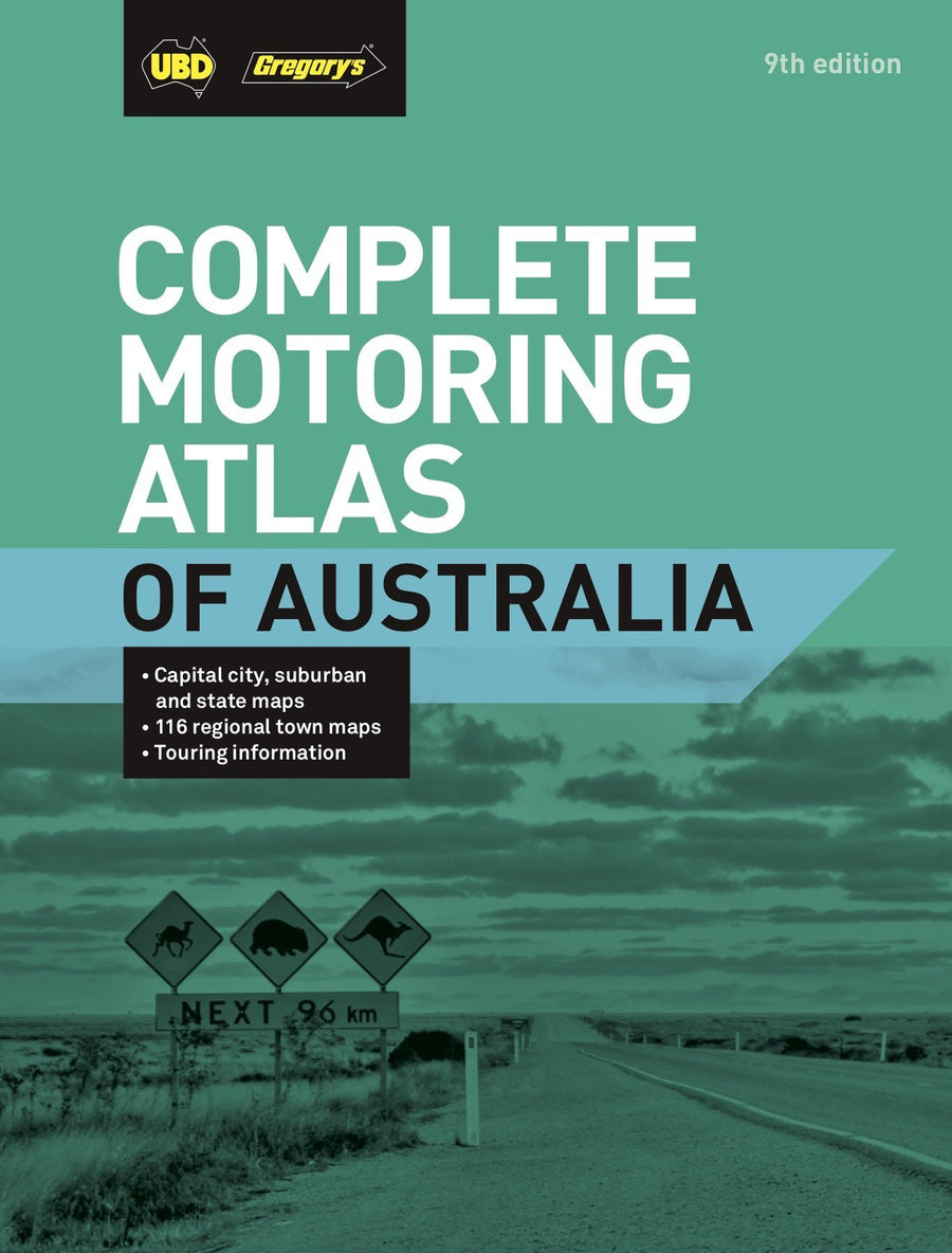 Complete Motoring Atlas of Australia ( à spirales) - Édition 2020 | UBD Gregory's atlas UBD Gregory's 