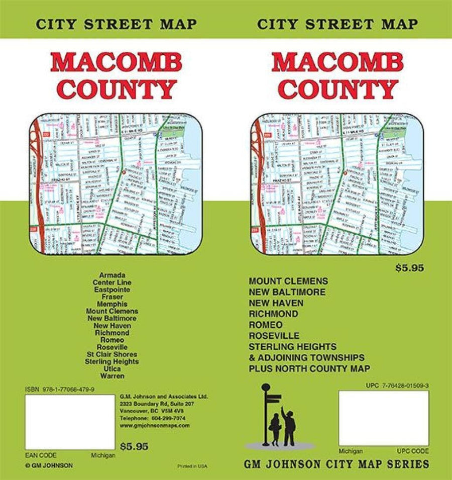 Macomb County - Michigan | GM Johnson Road Map 