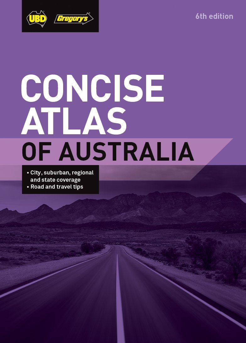 Consise atlas of Australia | UBD Gregory's atlas UBD Gregory's 