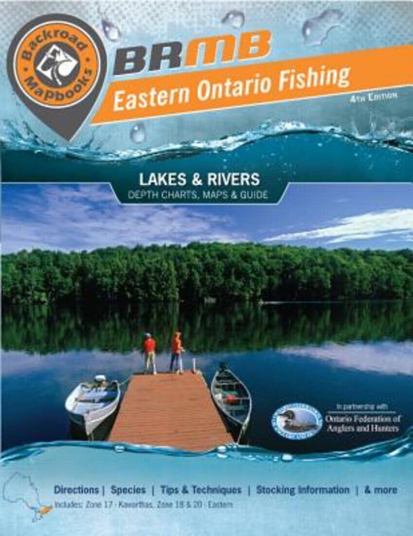 Eastern Ontario Fishing MapBook | Backroads Mapbooks atlas 