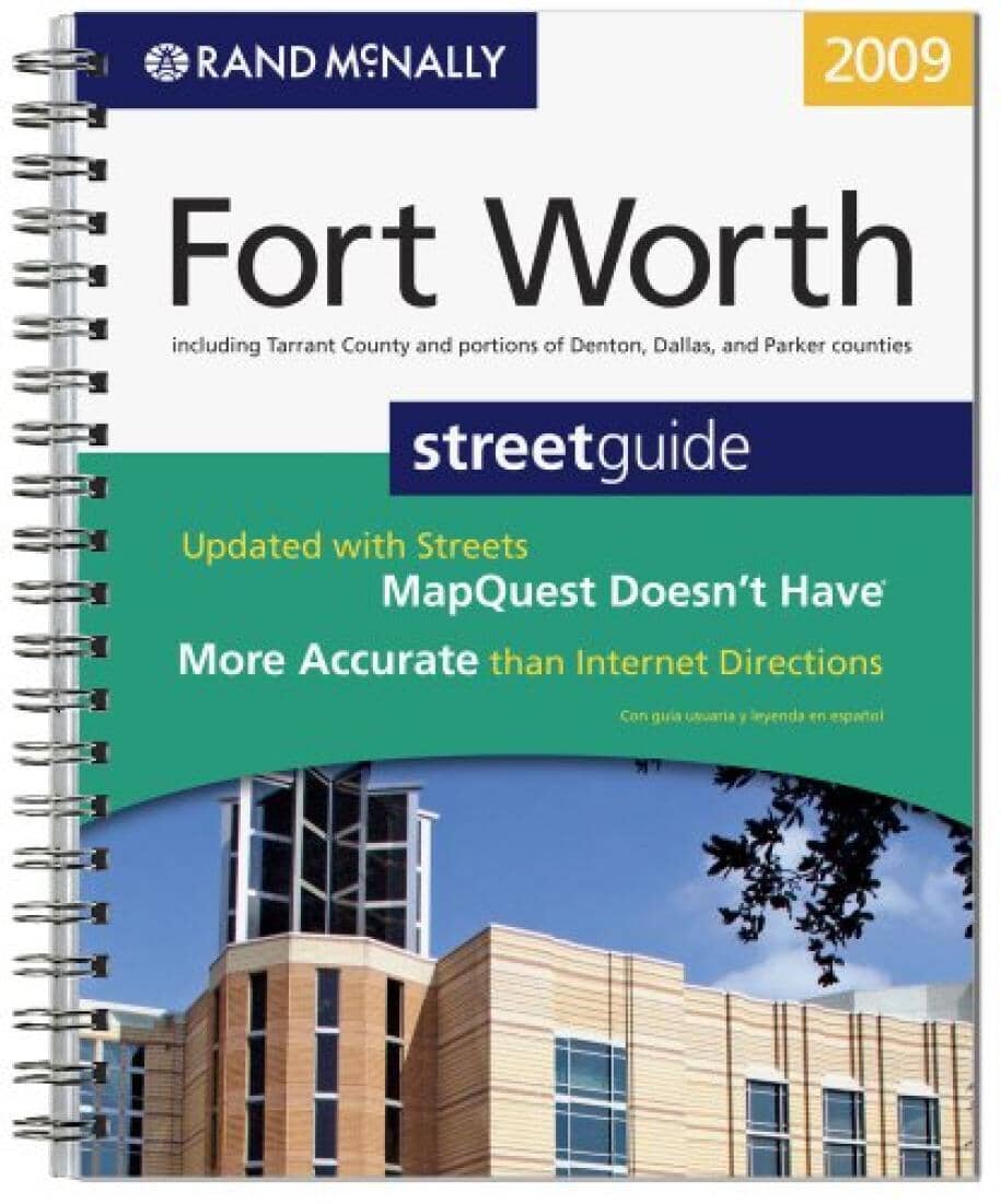 Fort Worth Street Guide Atlas | Rand McNally Atlas 