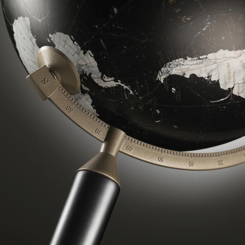 Globe sur pied "Vasco de Gama" - couleur noir - Diamètre 40 cm | Zoffoli globe Zoffoli 