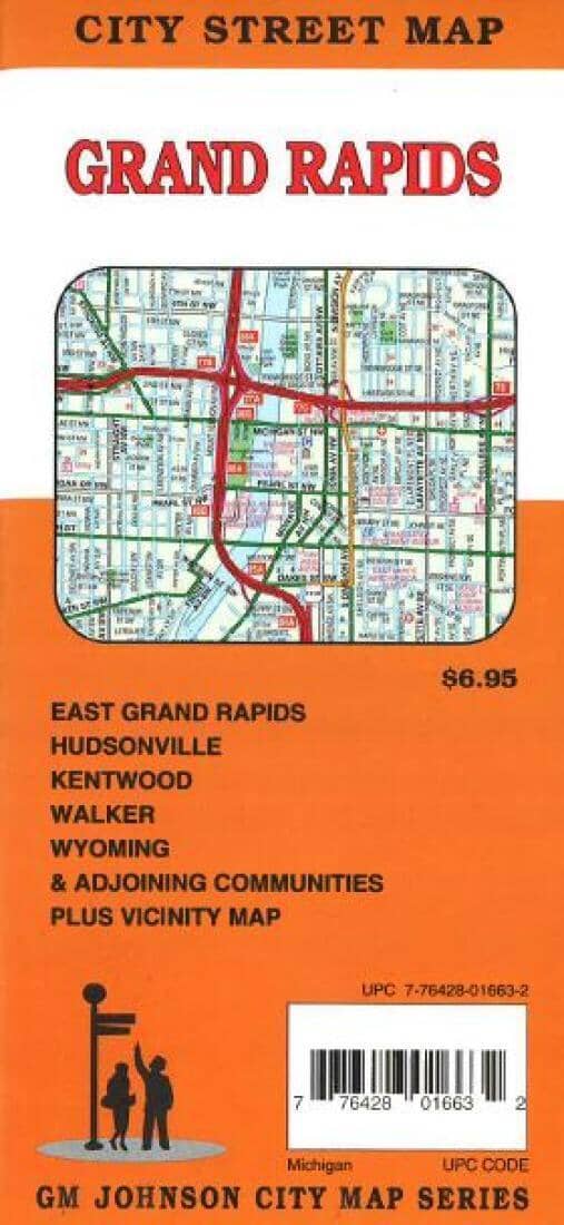 Grand Rapids - Michigan | GM Johnson Road Map 