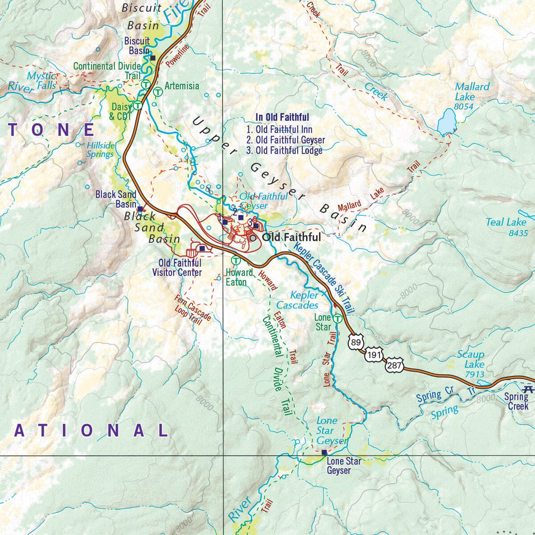 Greater Yellowstone and Grand Teton Recreation Atlas and Guide | Benchmark Maps atlas Benchmark Maps 