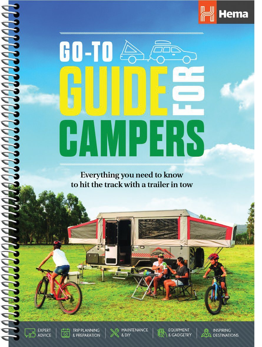 Guide (à spirales) spécial camping en Australie - Go-to guide for campers | Hema Maps guide pratique Hema Maps 
