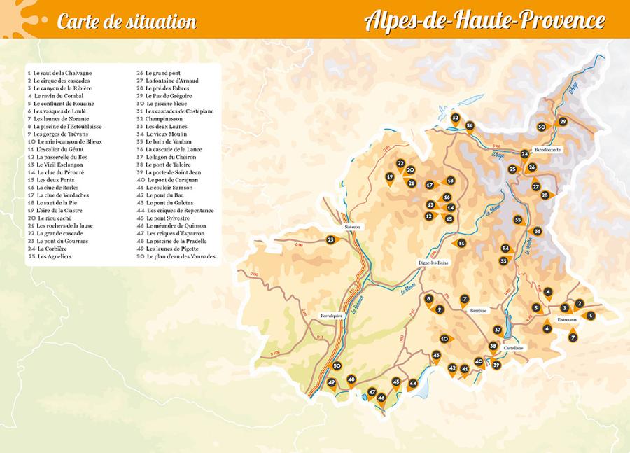 Guide de baignades - Alpes-de-Haute-Provence | Chamina guide de randonnée Chamina 
