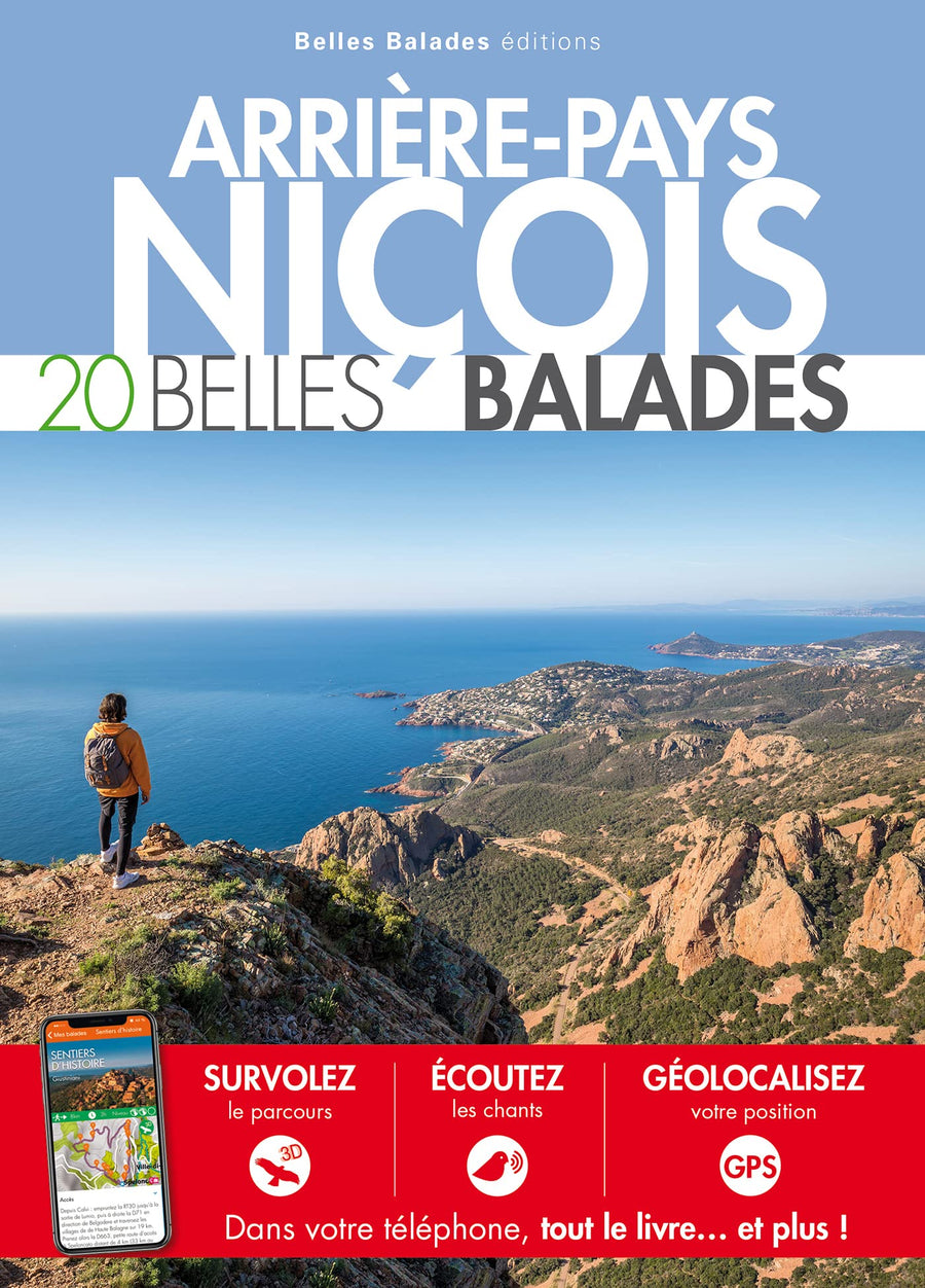 Guide de balades - Arrière-pays Nicois | Belles Balades Editions guide de randonnée Belles Balades éditions 