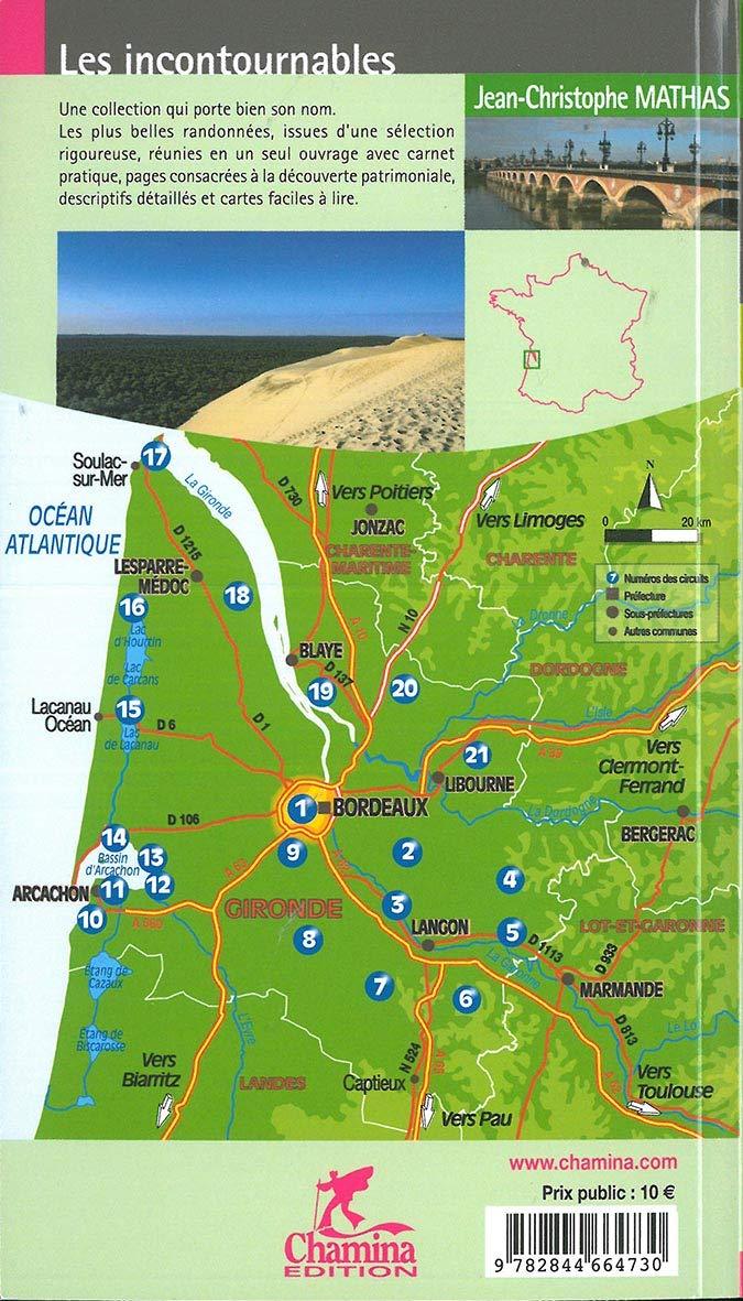 Guide de balades - Autour de Bordeaux & Bassin d'Arcachon à pied | Chamina guide de randonnée Chamina 
