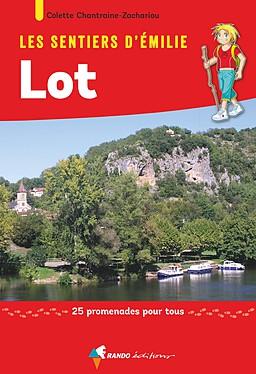 Guide de promenades - Lot | Rando Editions - Les Sentiers d'Emilie guide de randonnée Rando Editions 