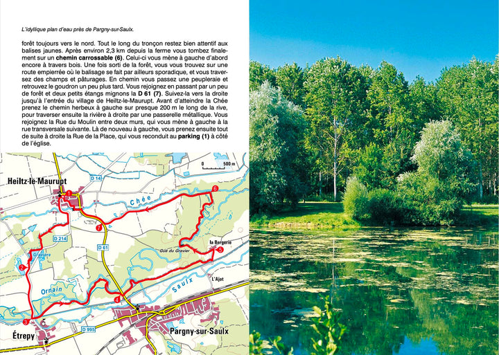Guide de randonnée - Champagne-Ardennes | Rother guide de randonnée Rother 