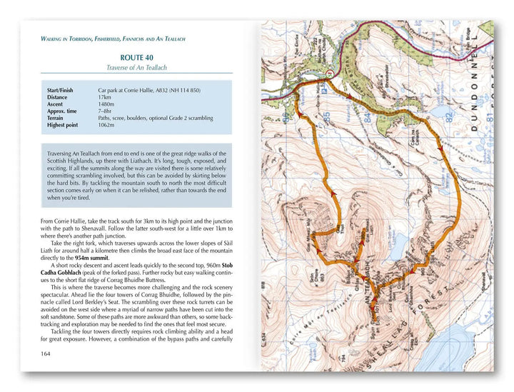 Guide de randonnée (en anglais) - Torridon, Fisherfield, Fannichs and An Teallach: Including the ridges of Beinn Alligin, Liathach and Beinn Eighe (Ecosse) | Cicerone guide de conversation Cicerone 