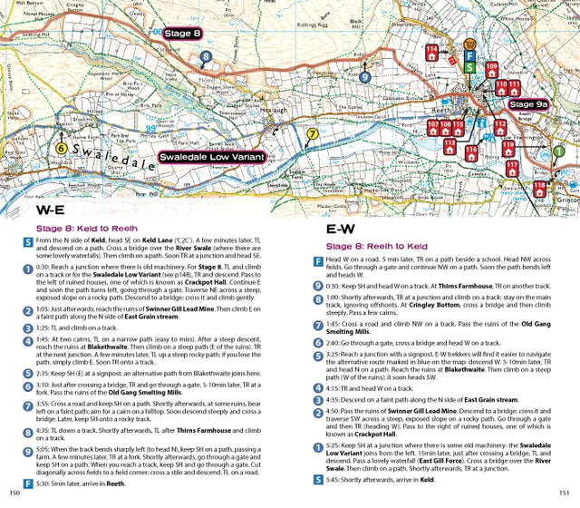 Guide de randonnée (en anglais) - Trekking the Coast to Coast Path | Knife Edge Outdoor guide de randonnée Knife Edge Outdoor 