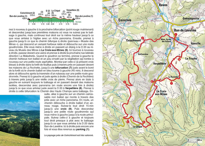 Guide de randonnée - Lorraine | Rother guide petit format Rother 