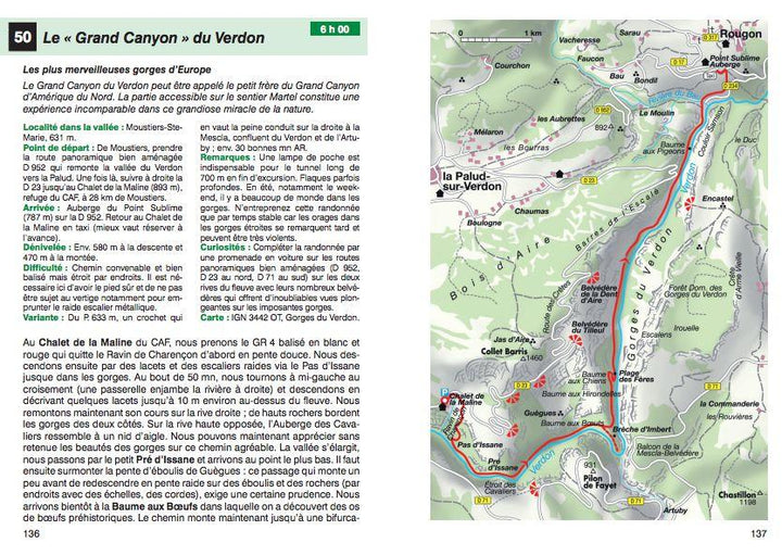 Guide de Randonnée Rother - Provence - Entre l'Ardèche et les Gorges du Verdon - La Compagnie des Cartes