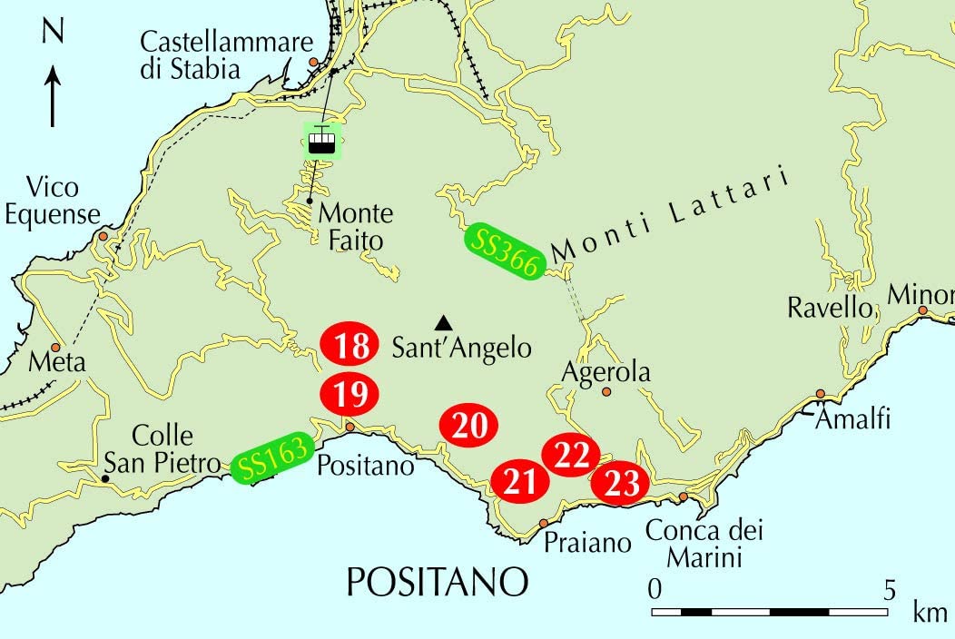 Guide de randonnées (en anglais) - Amalfi Coast : 32 day walks (Ischia, Capri etc.) | Cicerone guide de randonnée Cicerone 