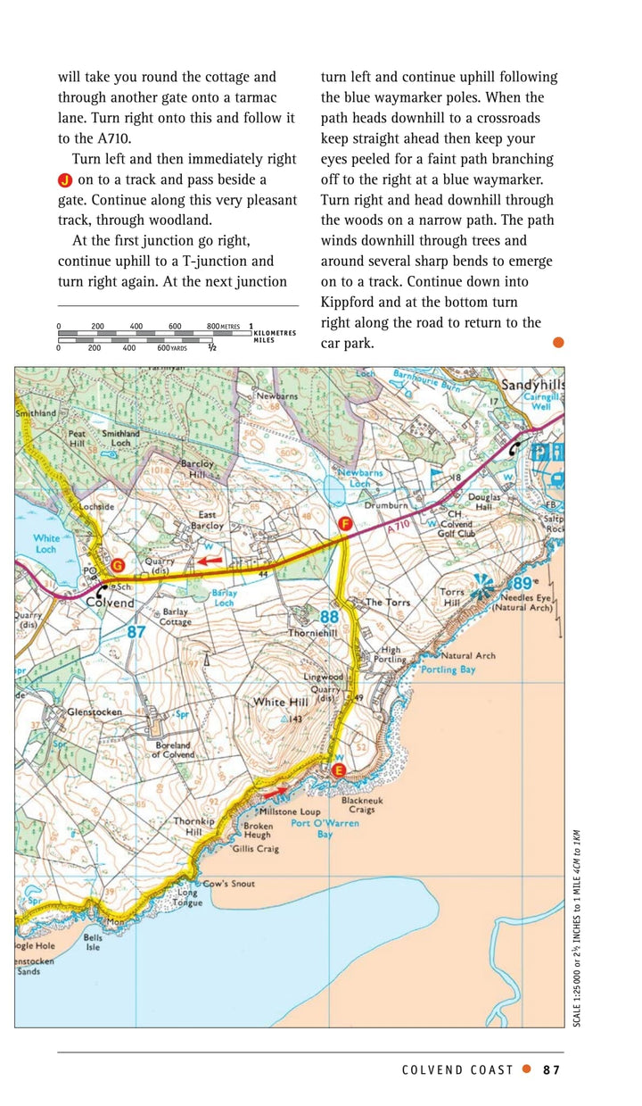 Guide de randonnées (en anglais) - Dumfries & Galloway (Ecosse) | Ordnance Survey - Pathfinder guides guide petit format Ordnance Survey 