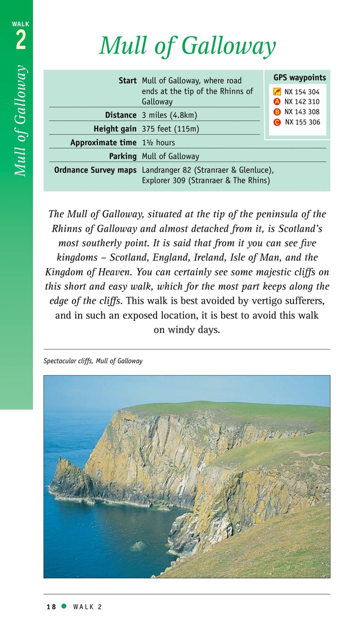 Guide de randonnées (en anglais) - Dumfries & Galloway (Ecosse) | Ordnance Survey - Pathfinder guides guide petit format Ordnance Survey 