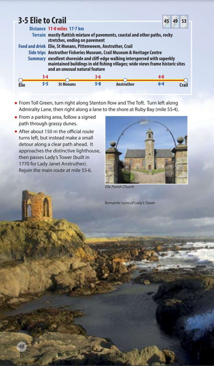 Guide de randonnées (en anglais) - Fife Coastal Path | Rucksack Readers guide de voyage Rucksack Readers 