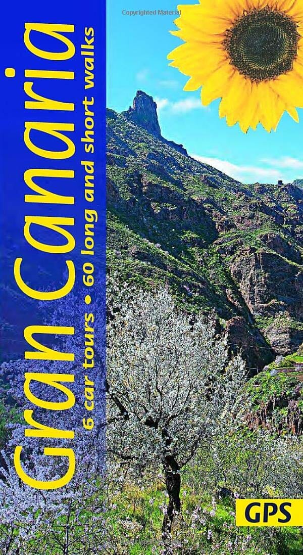 Guide de randonnées (en anglais) - Gran Canaria - 6 car tours & 60 long and short walks with GPS | Sunflower guide de randonnée Sunflower 