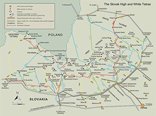 Guide de randonnées (en anglais) - High Tatras Slovakia & Poland, including Western & White Tatras | Cicerone guide de randonnée Cicerone 