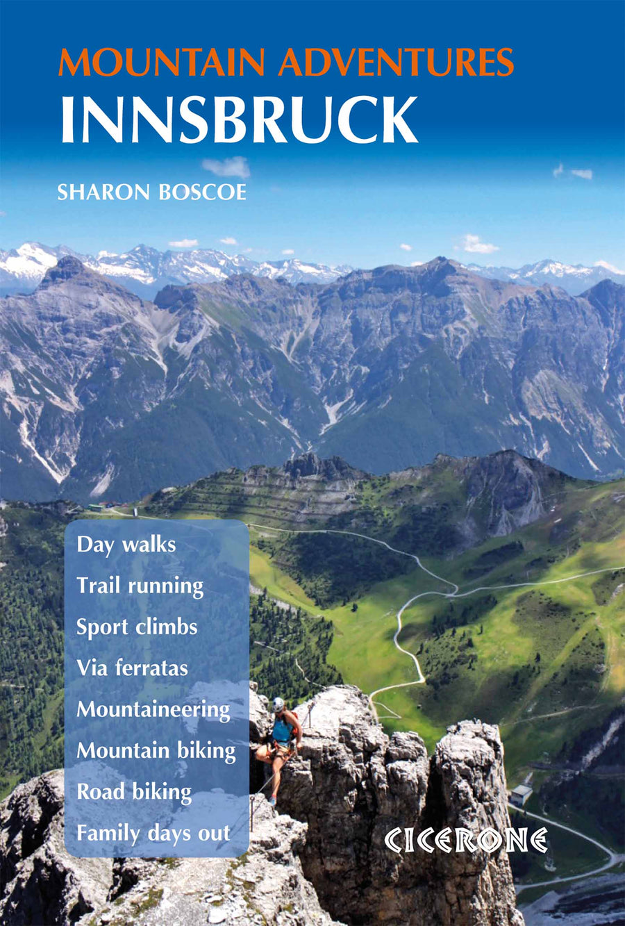 Guide de randonnées (en anglais) - Innsbruck Mountain Adventures | Cicerone guide de randonnée Cicerone 