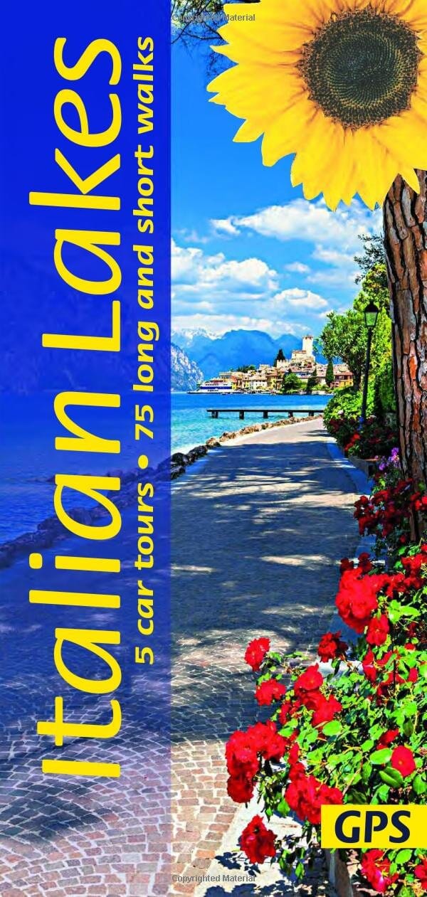 Guide de randonnées (en anglais) - Italian lakes | Sunflower guide petit format Sunflower 