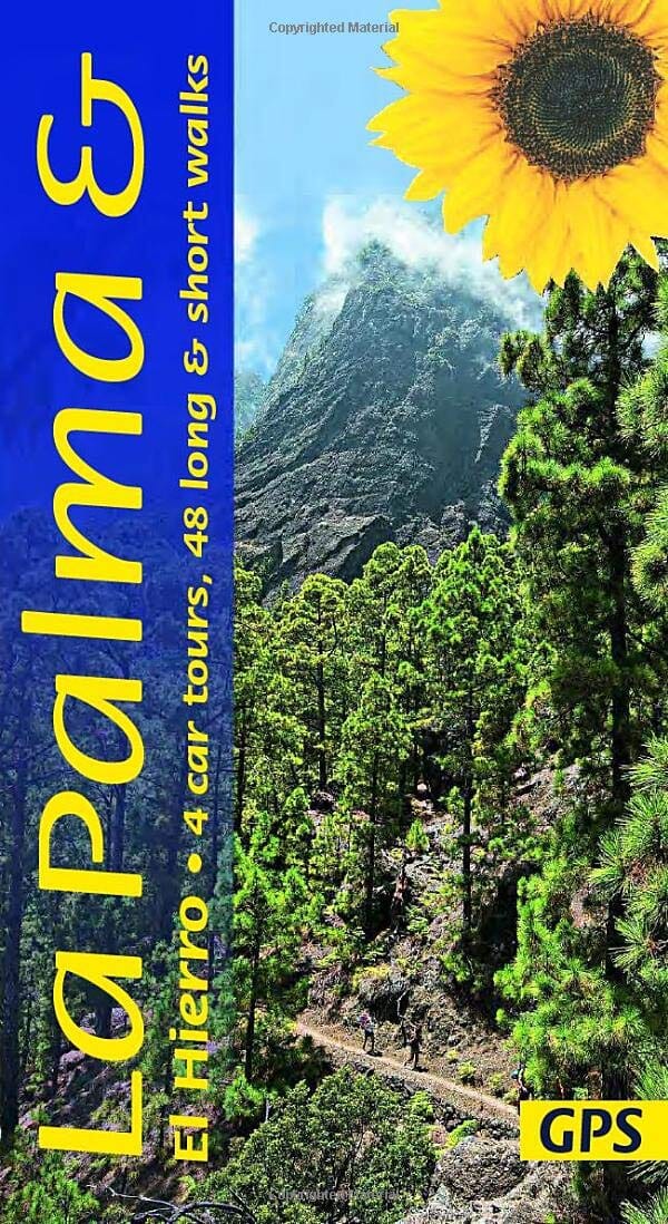 Guide de randonnées (en anglais) - La Palma & El Hierro - 4 car tours & 48 long and short walks | Sunflower guide de randonnée Sunflower 