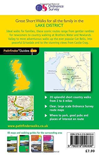 Guide de randonnées (en anglais) - Lake District | Ordnance Survey - Pathfinder guides guide de randonnée Ordnance Survey 