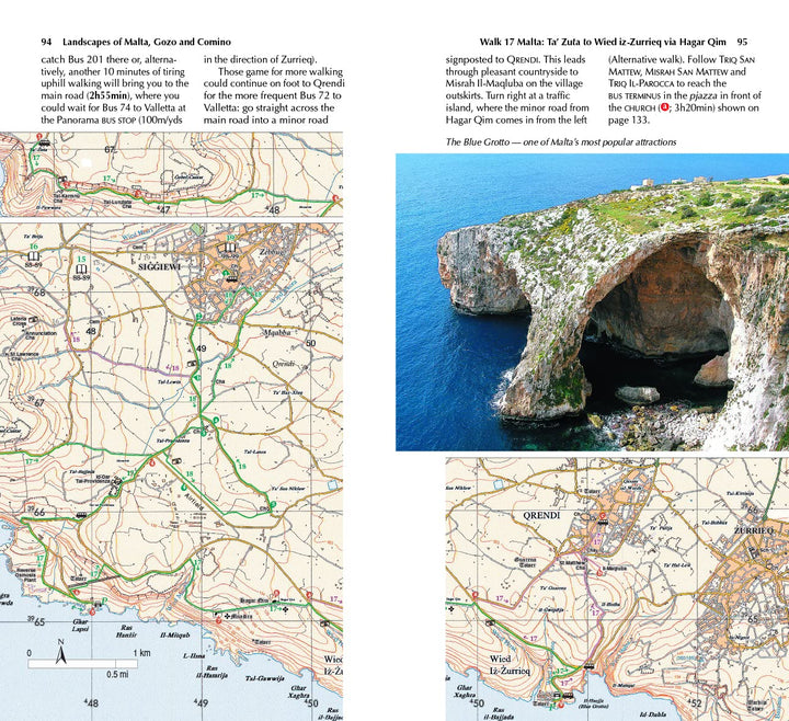 Guide de randonnées (en anglais) - Malta, Gozo & Comino | Sunflower guide de randonnée Sunflower 