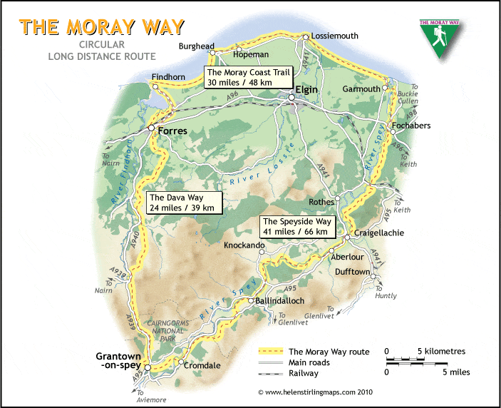 Guide de randonnées (en anglais) - Moray Coast Trail | Rucksack Readers guide de voyage Rucksack Readers 