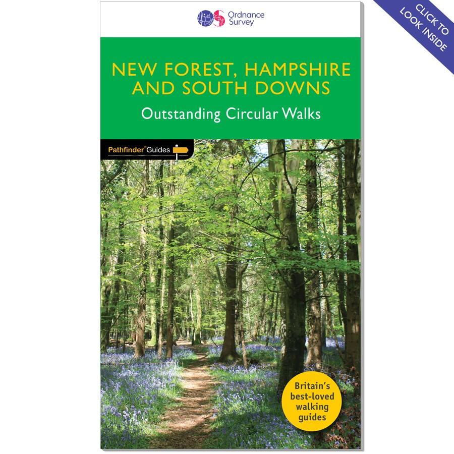 Guide de randonnées (en anglais) - New Forest/ Hampshire, South Downs (Angleterre) | Ordnance Survey - Pathfinder guides guide de randonnée Ordnance Survey 