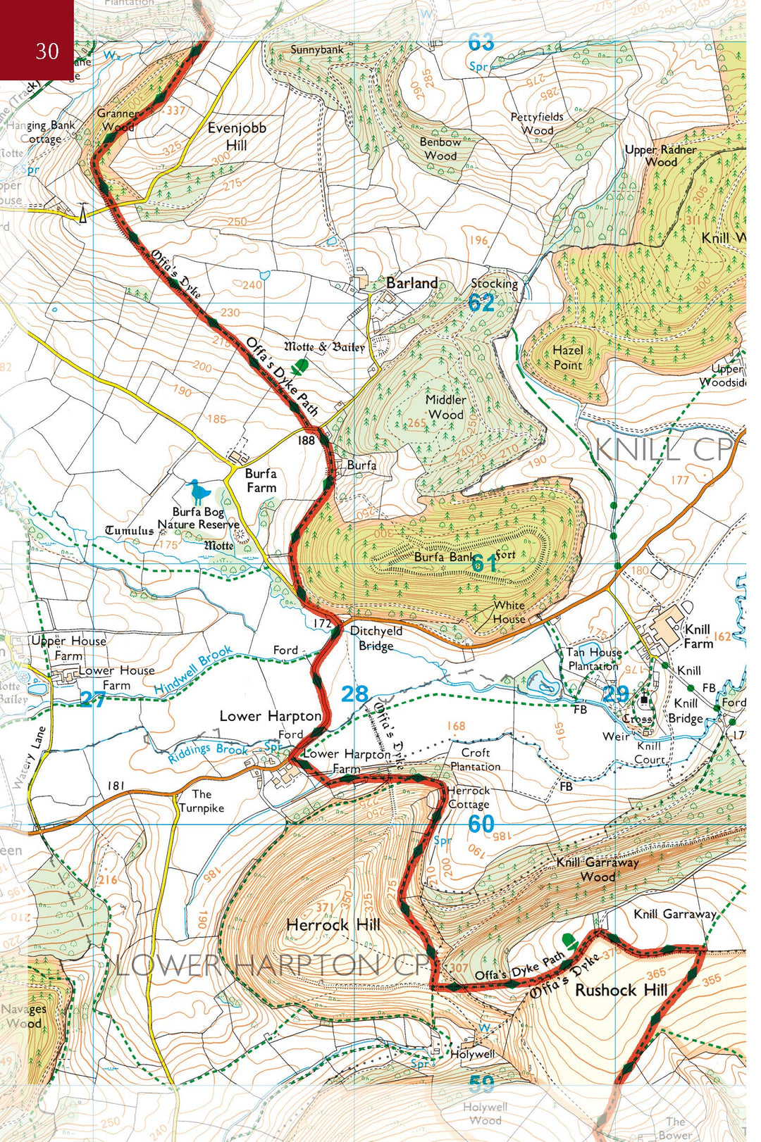 Guide de randonnées (en anglais) - Offa's Dyke path, national trail | Cicerone guide de randonnée Cicerone 